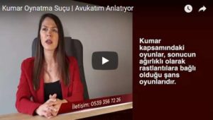 Kumar oynatma suçu